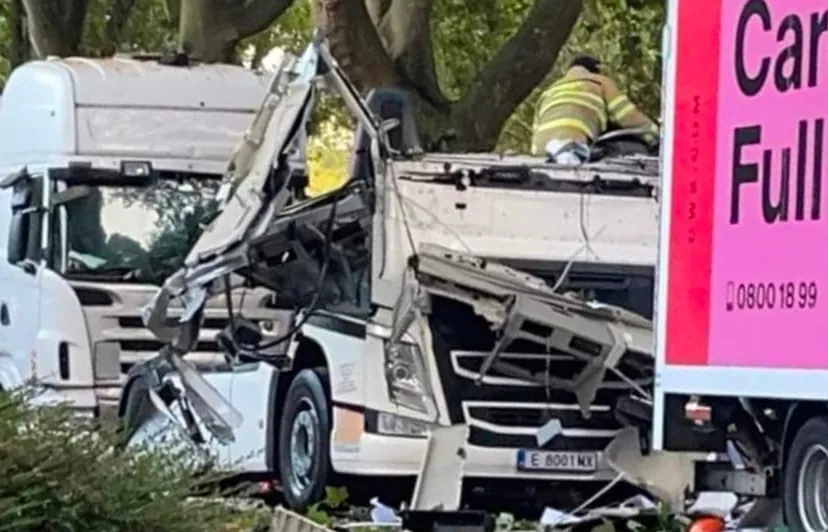 explosie cabine vrachtwagen kampstraat geleen 1