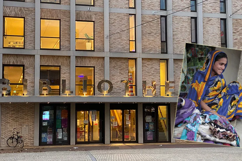 expo zohora lilianefonds ligne bibliotheek ingang