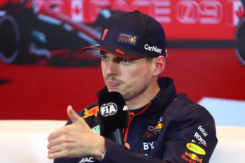 f1gp09 max verstappen na de kwalificatie