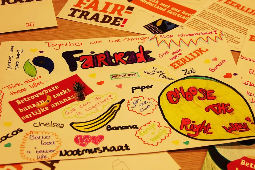 fairtrade week 2015 dacapo collages