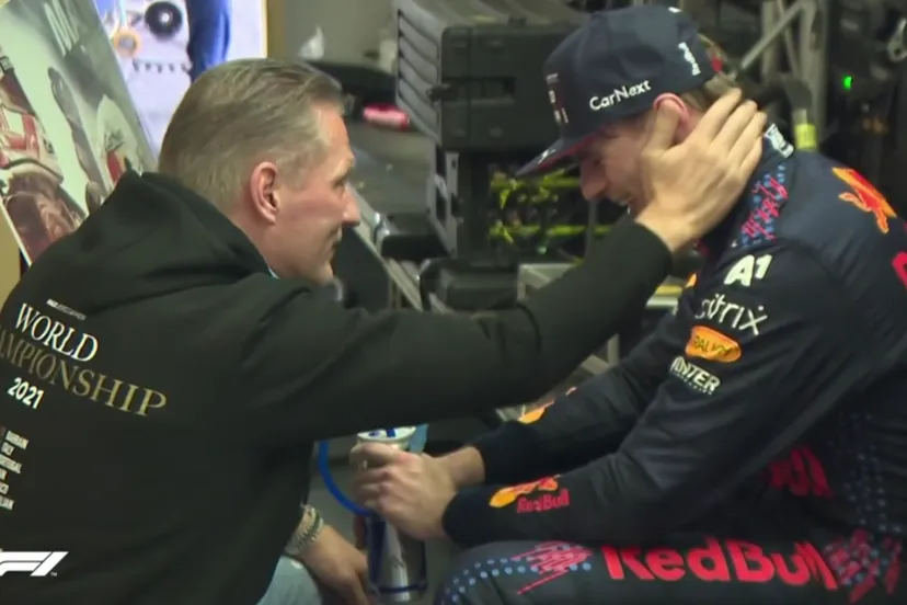 felicitatie van jos voor max verstappen