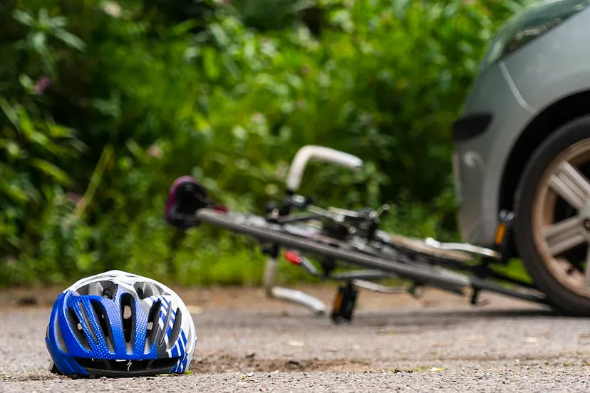 fietsongeluk via wikimedia