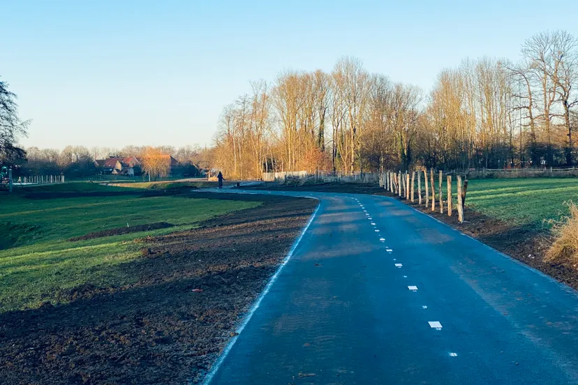 fietspad beekdal langs geleenbeek tussen n276 en molenweg