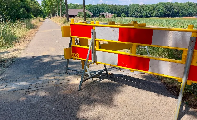 fietspad bergerweg einidhausen berg aan de maas
