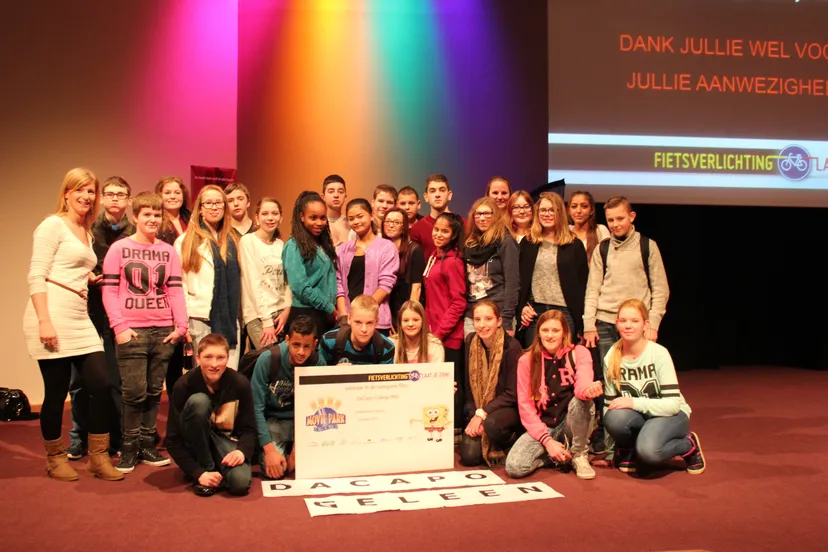 fietsverlichting laat je zien