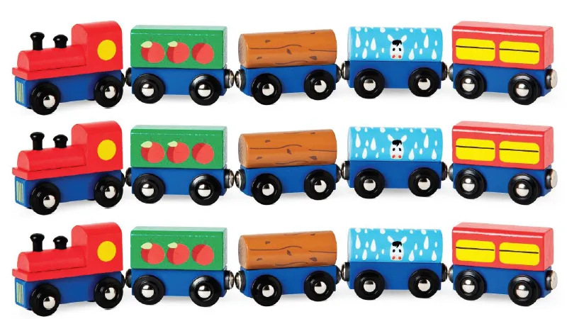 flying tiger houten treintje