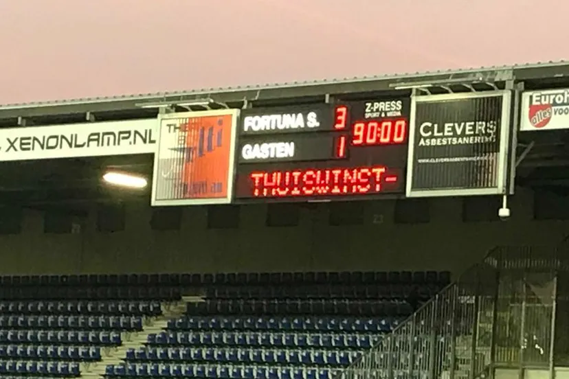 fortuna eerste thuiszege