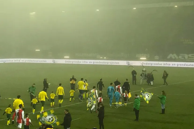 fortuna feyenoord voor de aftrap