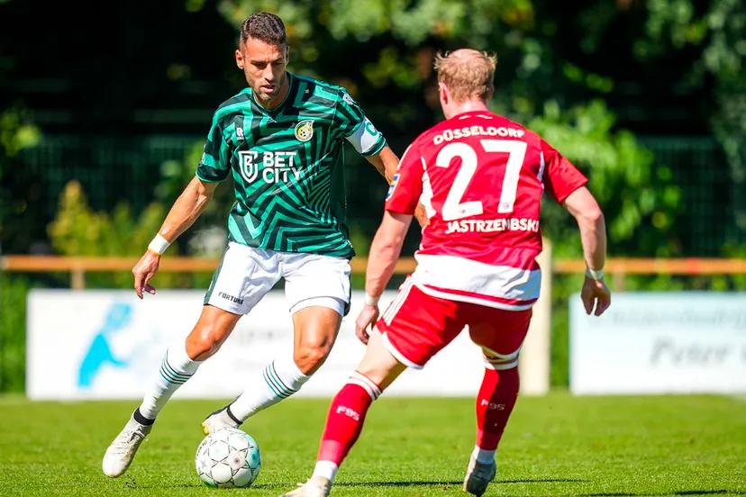 fortuna sittard oefende tegen fortuna dusseldorf