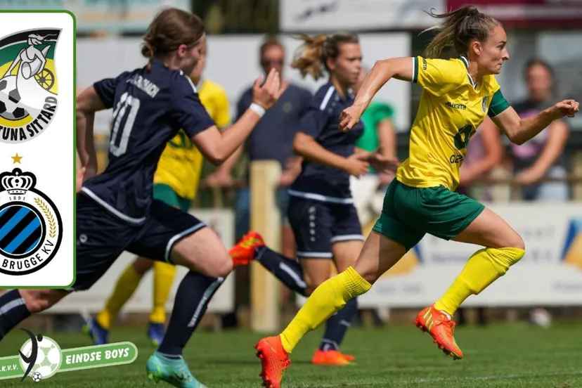 fortuna vrouwen aankondiging oefenwedstrijd tegen fc brugge