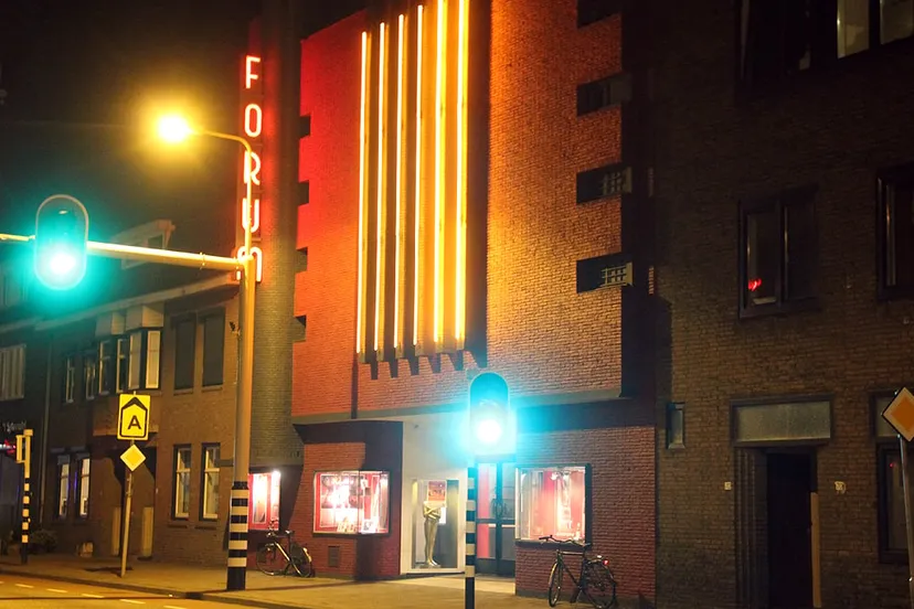 forum sittard in het donker