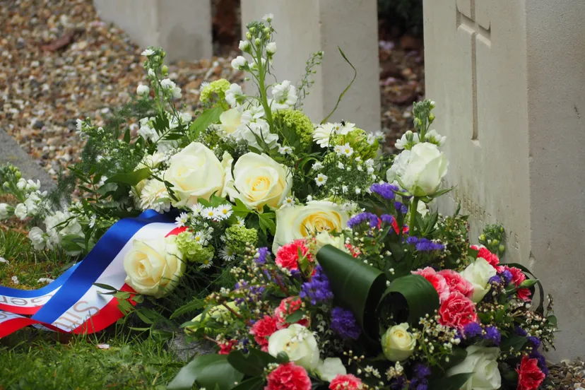 foto herdenking 1 mei overhoven