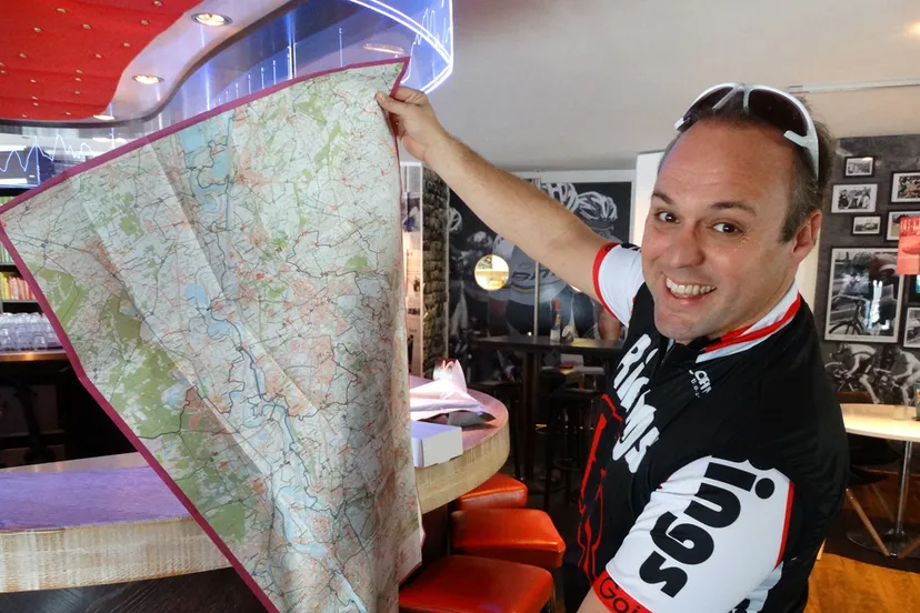 frans bauer met nieuwe fietskaart 002