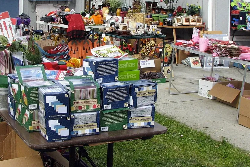 garage sale