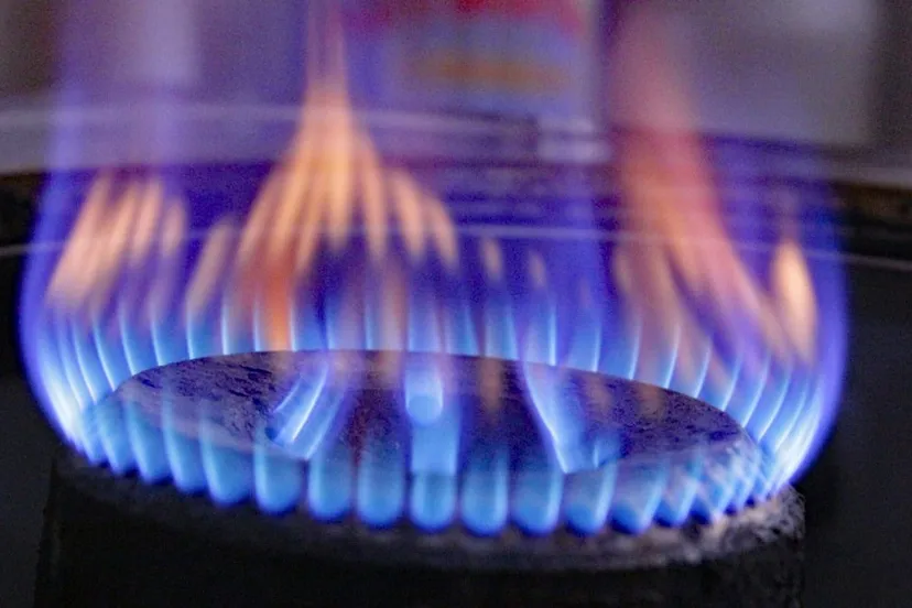 gas gasfornuis van het gas af