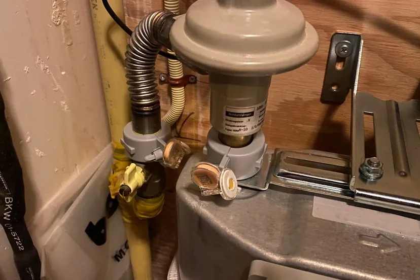 gasmeter em gaskraan