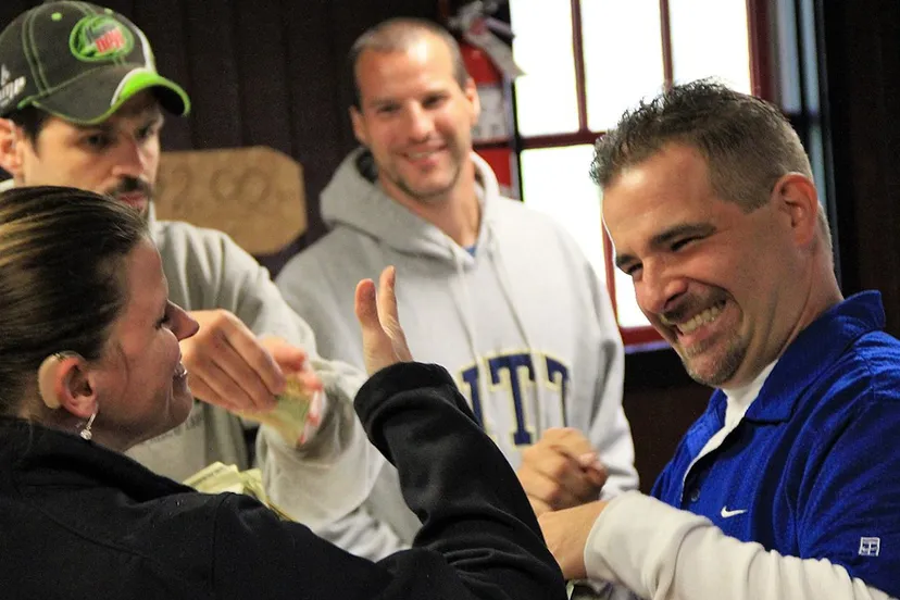 gebarencafe doven spreken elkaar