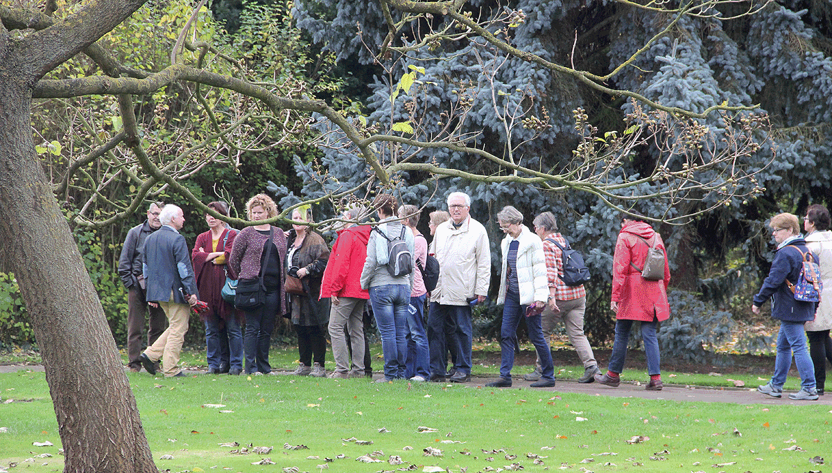 geheime tuinen wandeling agnetenberg 7 november 2015