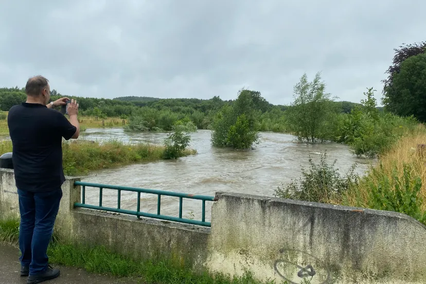 geleenbeek bij munstergeleen achter pater karel