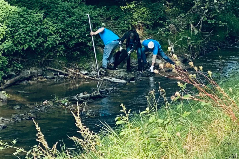geleenbeek maas cleanup
