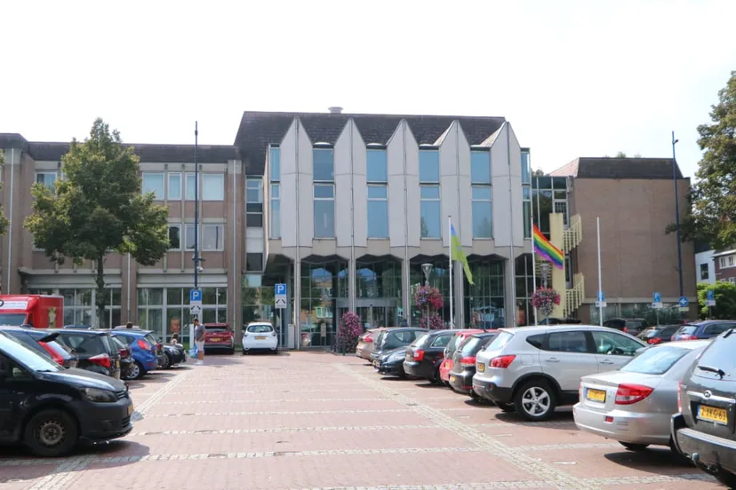 gemeentehuis stadswinkel markt geleen september 2021