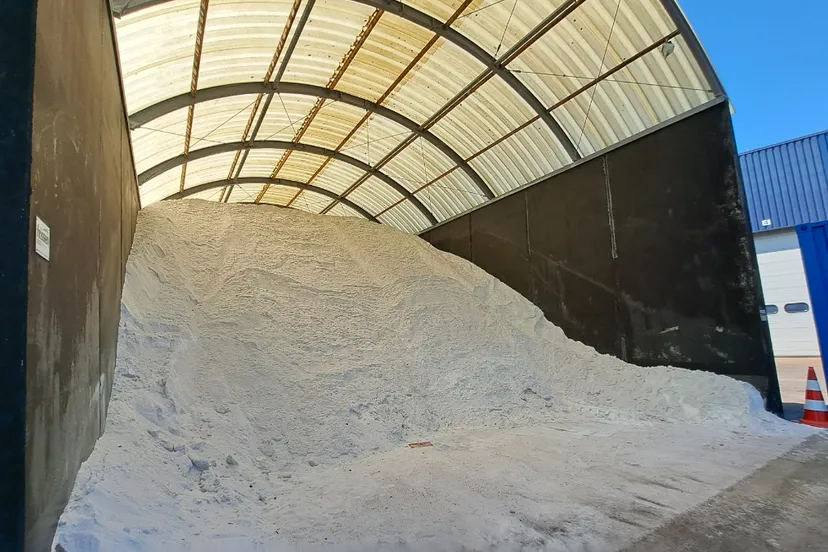 gemeentelijke voorraad strooizout