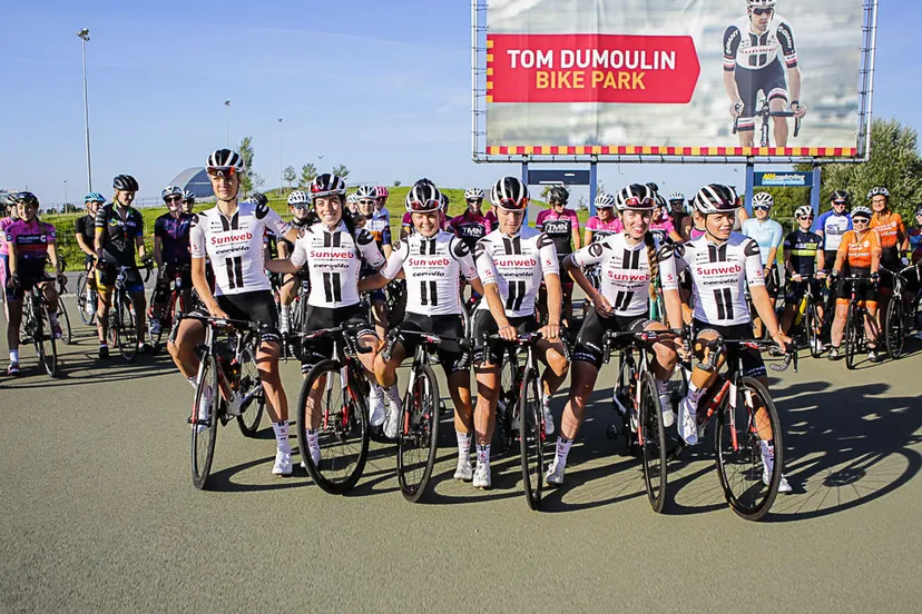 geslaagde ladies only training met team sunweb