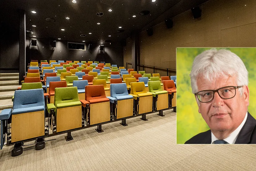 gesprek met burgemeester cox filmzaal filmhuis de domijnen