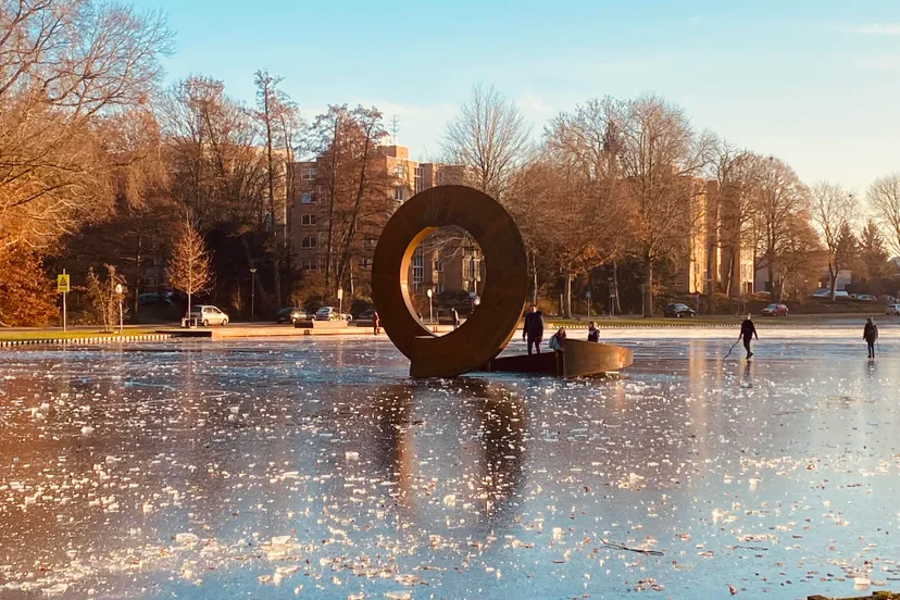 gevaarlijk ijs roeivijver sittard 2022 3