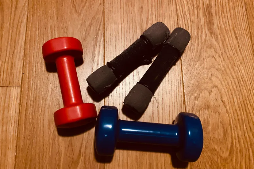 gewichten om thuis mee te trainen