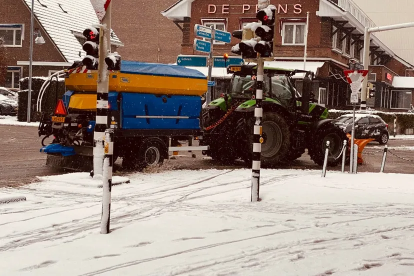 gladheidsbestrijding op 20 januari 2023 in sittard