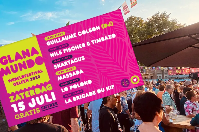 glanamundo wereldfestival geleen 2023 line up