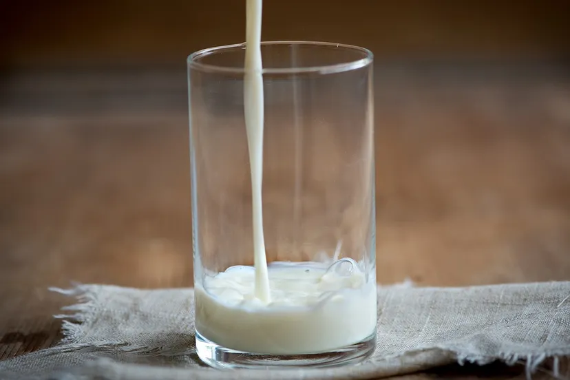 glas melk cc0 via pixabay