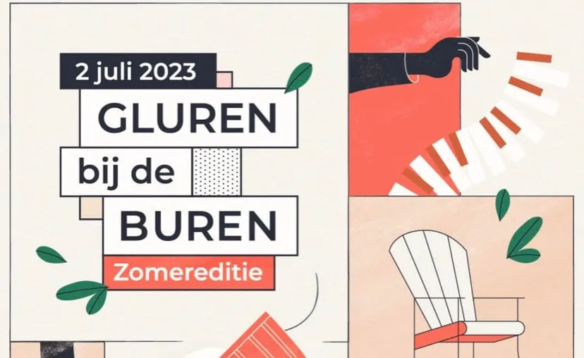 gluren bij de buren visual 1