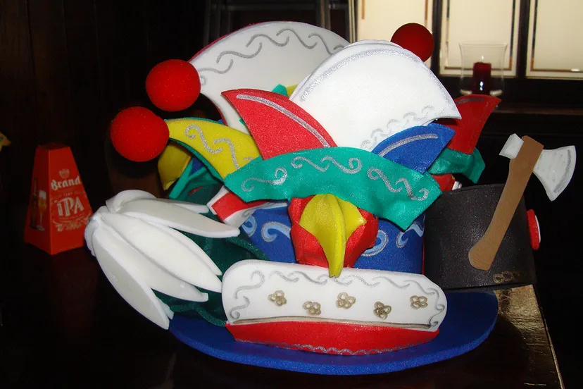 goedgemutste carnavalshoed