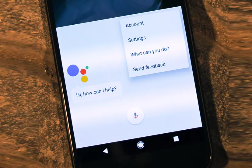 google assistant luistert af of mee