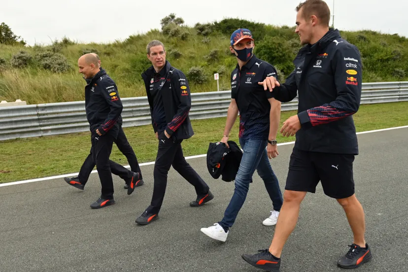 gp zandvoort 2020 max verstappen trackwalk