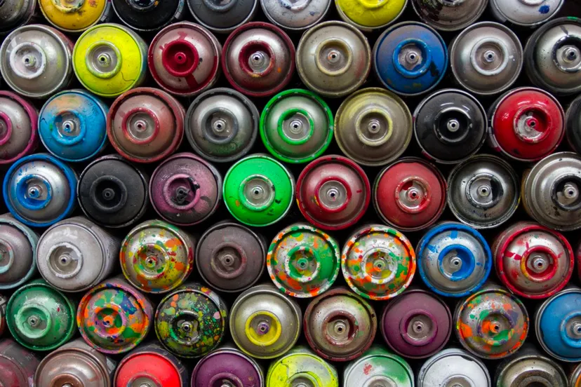 graffiti spuitbussen