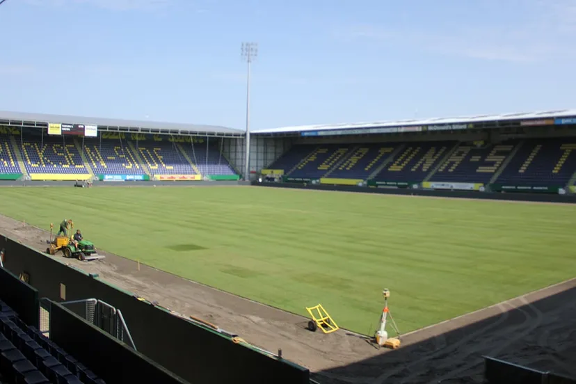 gras in het stadion 2018 1