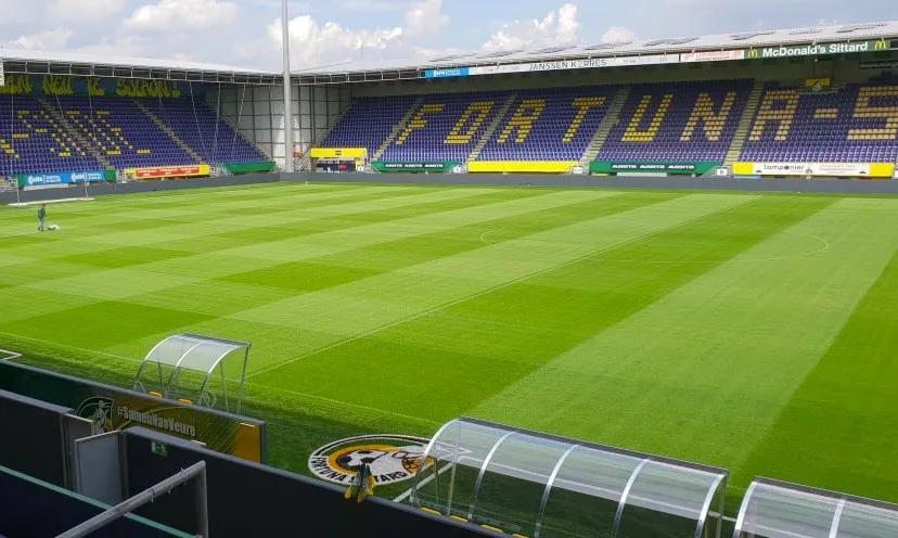 grasveld fortuna sittard augustus 2018