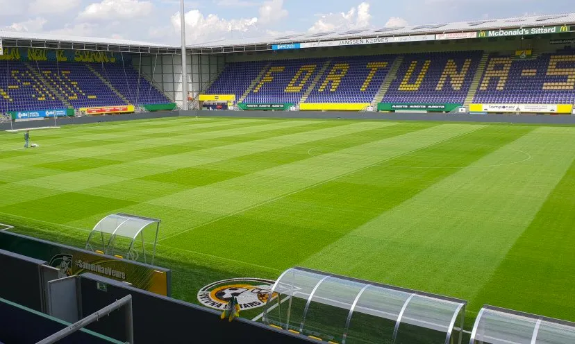 grasveld fortuna sittard augustus 2018