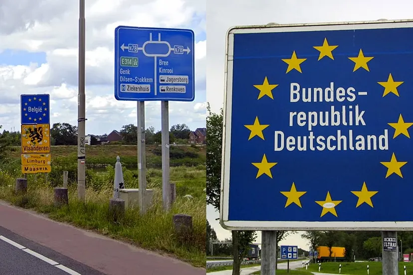 grens belgie en grens duitsland