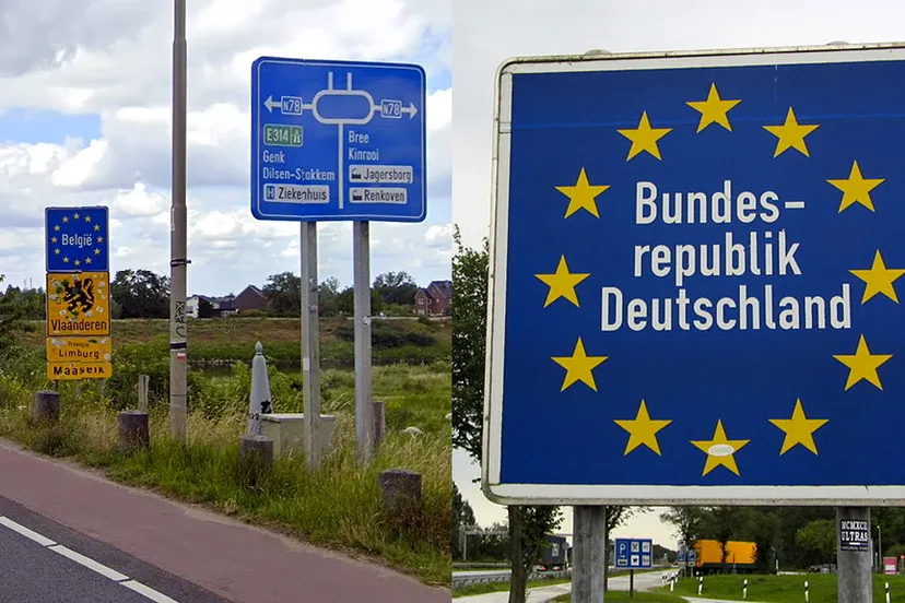 grens belgie en grens duitsland
