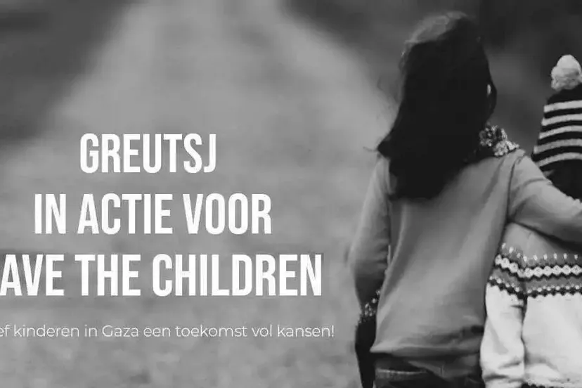 greutsj in actie voor save the children