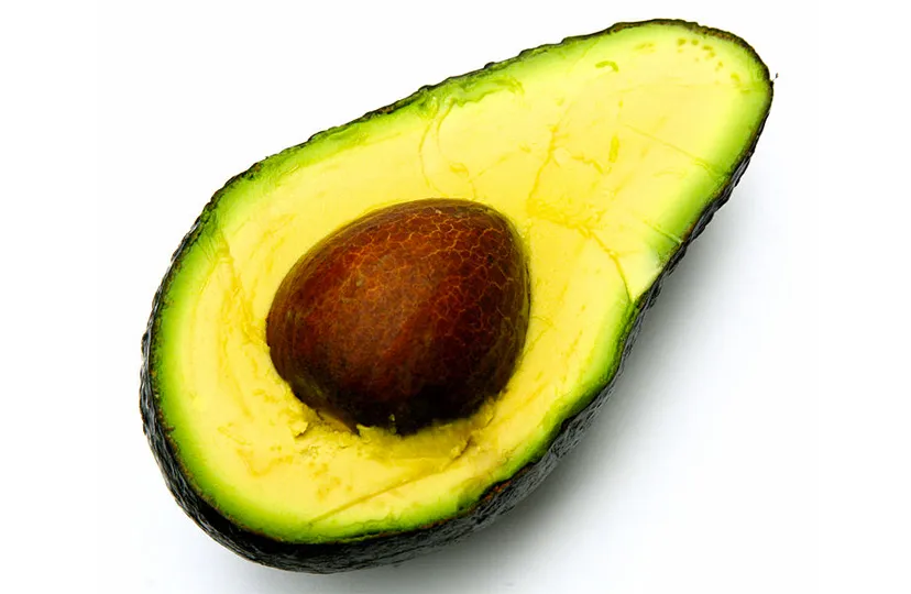 halve avocado met pit