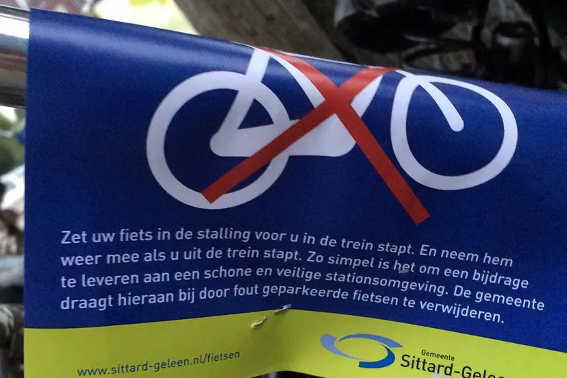 handhaving fout geparkeerde fietsen