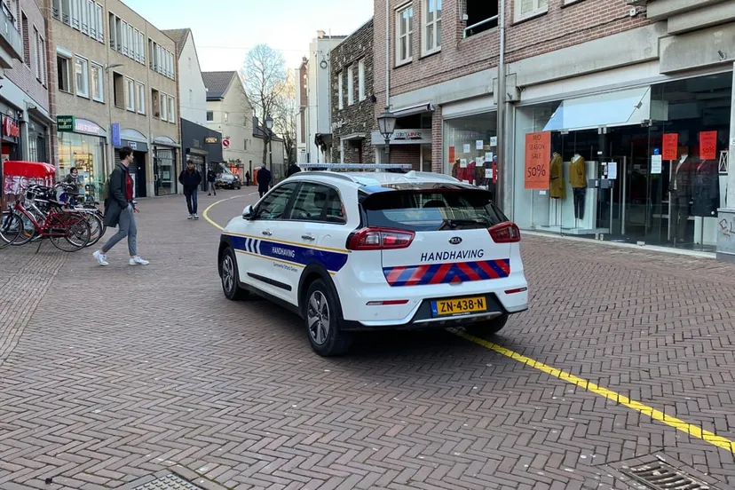 handhaving op walstraat 26 januari 2021