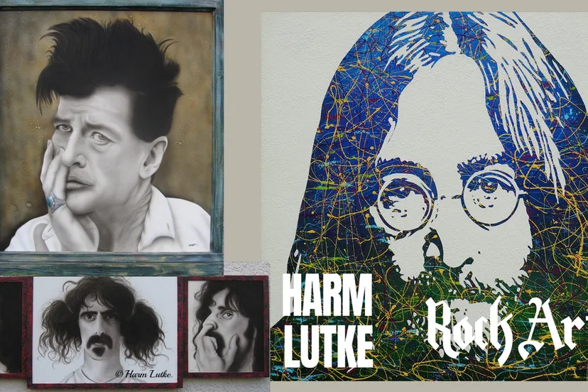 harm lutke airbrush rock art