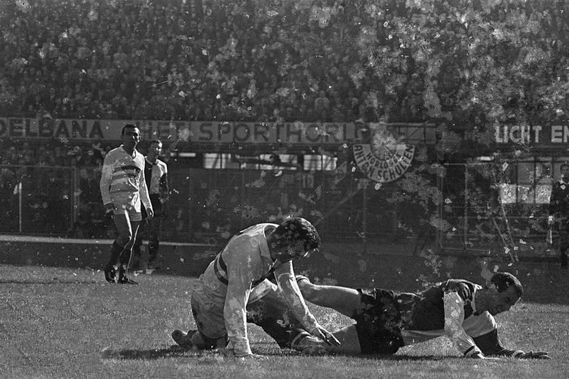 harrie brull in duel met coen moulijn in de kuip
