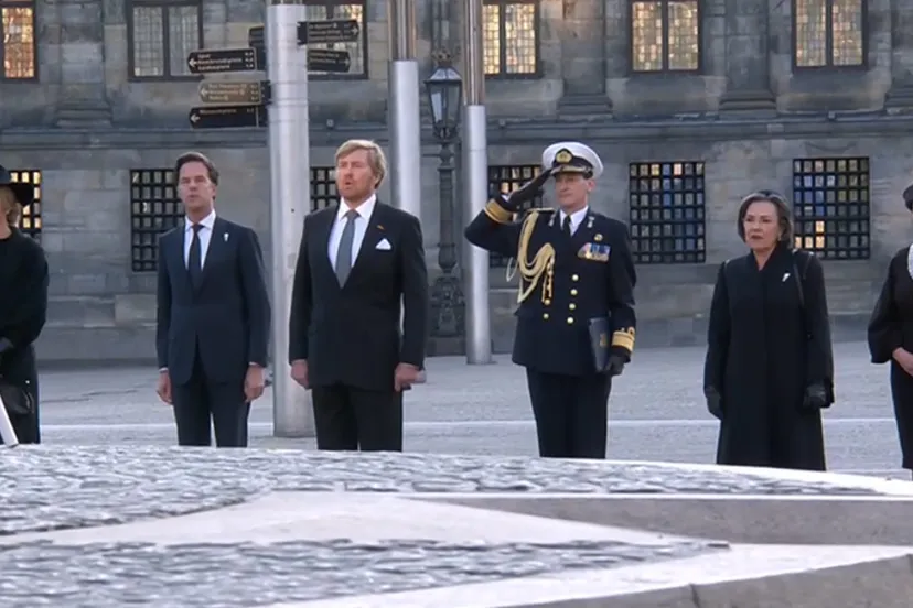 herdenking op de dam 2020